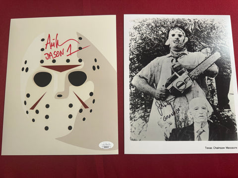 LOT OF 2 SIGNED 8X10 PHOTOS (DUGGAN & LEHMAN)