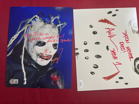 LOT OF 2 SIGNED 8X10 PHOTOS (TAYLOR & LEHMAN)