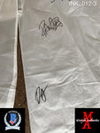 INK_012 - Full Size Plastic Rain Coat Autographed By Ice Nine Kills members Spencer Charnas, Dan Sugarman, Joe Occhiuti, Ricky Armellino & Patrick Galante