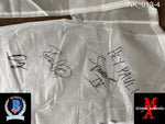 INK_013 - Full Size Plastic Rain Coat Autographed By Ice Nine Kills members Spencer Charnas, Dan Sugarman, Joe Occhiuti, Ricky Armellino & Patrick Galante