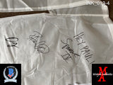 INK_013 - Full Size Plastic Rain Coat Autographed By Ice Nine Kills members Spencer Charnas, Dan Sugarman, Joe Occhiuti, Ricky Armellino & Patrick Galante
