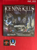 INK_053 - Ice Nine Kills "Welcome To Horrorwood" Vinyl Record Autographed By Ice Nine Kills members Spencer Charnas, Dan Sugarman, Joe Occhiuti, Ricky Armellino & Patrick Galante