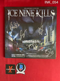 INK_054 - Ice Nine Kills "Welcome To Horrorwood" Vinyl Record Autographed By Ice Nine Kills members Spencer Charnas, Dan Sugarman, Joe Occhiuti, Ricky Armellino & Patrick Galante