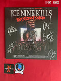 INK_062 - Ice Nine Kills "The Silver Scream" Vinyl Record Autographed By Ice Nine Kills members Spencer Charnas, Dan Sugarman, Joe Occhiuti, Ricky Armellino & Patrick Galante