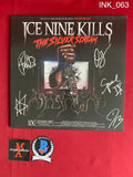 INK_063 - Ice Nine Kills "The Silver Scream" Vinyl Record Autographed By Ice Nine Kills members Spencer Charnas, Dan Sugarman, Joe Occhiuti, Ricky Armellino & Patrick Galante