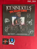 INK_064 - Ice Nine Kills "The Silver Scream" Vinyl Record Autographed By Ice Nine Kills members Spencer Charnas, Dan Sugarman, Joe Occhiuti, Ricky Armellino & Patrick Galante