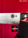 INK_078 - Real 8" Steel Knife Autographed By Spencer Charnas, Dan Sugarman, Joe Occhiuti, Ricky Armellino & Patrick Galante