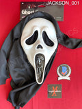 JACKSON_001 - Ghost Face Fun World Mask Autographed By Roger Jackson