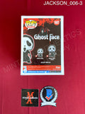 JACKSON_006 - Ghost Face 1607 Ghost Face Funko Pop! Autographed By Roger Jackson