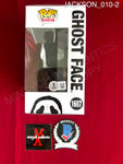 JACKSON_010 - Ghost Face 1607 Ghost Face Funko Pop! Autographed By Roger Jackson