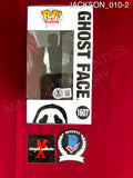 JACKSON_010 - Ghost Face 1607 Ghost Face Funko Pop! Autographed By Roger Jackson