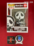 JACK_008 - Ghost Face 1607 Ghost Face Funko Pop! Autographed By Jack Quaid