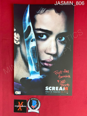 JASMIN_806 - 11x17 Photo Autographed By Jasmin Savoy Brown