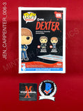 JEN_CARPENTER_006 - Dexter 1696 Debra Morgan Funko Pop! Autographed By Jennifer Carpenter