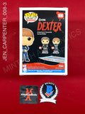 JEN_CARPENTER_008 - Dexter 1696 Debra Morgan Funko Pop! Autographed By Jennifer Carpenter