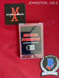 JOHNSTON_102 - Obsession Custom "Bear" Trading Card Autographed By Michael Johnston