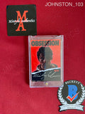 JOHNSTON_103 - Obsession Custom "Bear" Trading Card Autographed By Michael Johnston