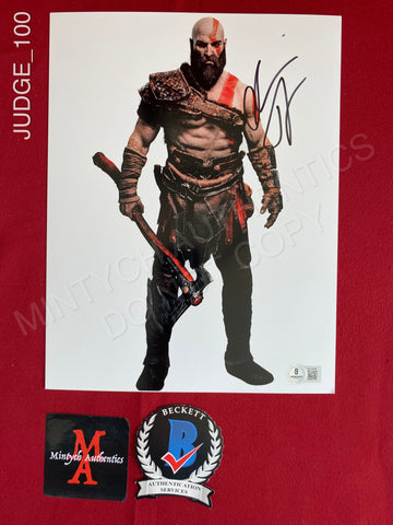 JUDGE_100 - 8x10 Photo Autographed By Christopher Judge