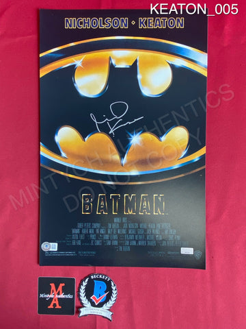 KEATON_005 - 11x17 Photo Autographed By Micheal Keaton