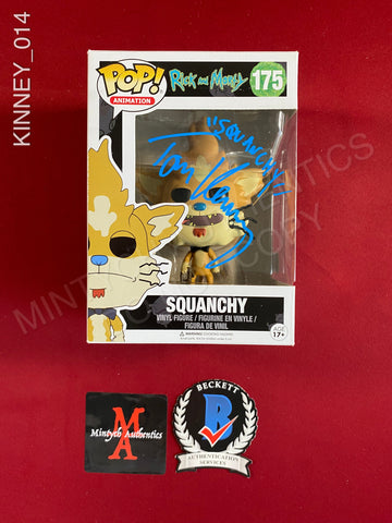 KINNEY_014 - Rick And Morty 175 Squanchy Funko Pop! Autographed By Tom Kinney