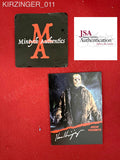KIRZINGER_011 - Jason Voorhees Custom Trading Card Autographed By Ken Kirzinger