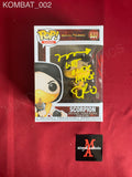 KOMBAT_002 - Mortal Kombat 537 Scorpion Funko Pop! Autographed By Chris Casamassa & Daniel Pesina