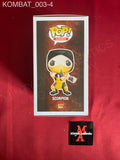 KOMBAT_003 - Mortal Kombat 537 Scorpion Funko Pop! Autographed By Chris Casamassa, Daniel Pesina & Paul E. Niemeyer (Artist)
