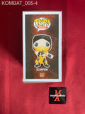 KOMBAT_005 - Mortal Kombat 537 Scorpion Funko Pop! (IMPERFECT) Autographed By Chris Casamassa & Paul E. Niemeyer (Artist)