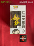 KOMBAT_006 - Mortal Kombat 535 Liu Kang Funko Pop! (IMPERFECT) Autographed By Robin Shou & Paul E. Niemeyer