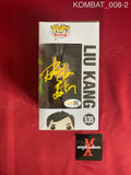 KOMBAT_008 - Mortal Kombat 535 Liu Kang Funko Pop! Autographed By Robin Shou & Paul E. Niemeyer