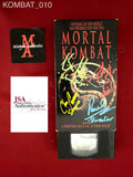 KOMBAT_010 - Mortal Kombat VHS Tape Autographed By Robin Shou, Chris Casamassa, Linden Ashby & Paul WS Anderson