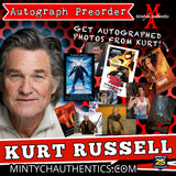 Kurt Russell Autograph PHOTO Preorder