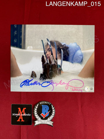 LANGENKAMP_015 - 8x10 Photo Autographed By Heather Langenkamp