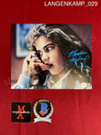 LANGENKAMP_029 - 8x10 Photo Autographed By Heather Langenkamp