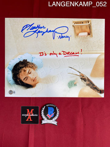 LANGENKAMP_052 - 11x14 Photo Autographed By Heather Langenkamp