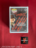 LANGENKAMP_080 - A Nightmare On Elm Street 02 Freddy Krueger Funko Pop! Autographed By Heather Langenkamp