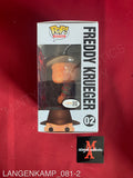 LANGENKAMP_081 - A Nightmare On Elm Street 02 Freddy Krueger Funko Pop! Autographed By Heather Langenkamp