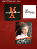 LANGENKAMP_120 - Nancy Thompson Custom Trading Card Autographed By Heather Langenkamp