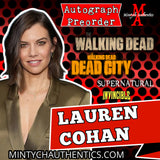 Lauren Cohan Autograph SEND IN Preorder