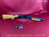 LEWIS_003 - Full Size Toy Shotgun Autographed By Juliette Lewis