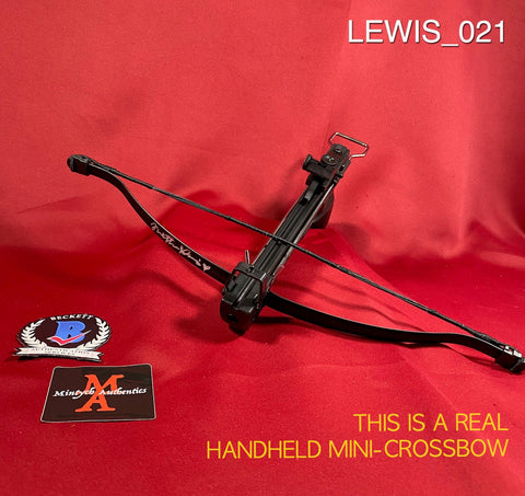 LEWIS_021 - Real Handheld  Mini-Crossbow Autographed By Juliette Lewis