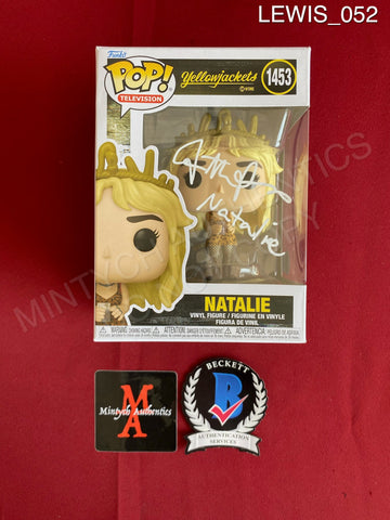 LEWIS_052 - Yellowjackets 1453 Natalie Funko Pop! Autographed By Juliette Lewis