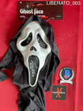 LIBERATO_003 - Ghost Face Fun World Mask Autographed By Liana Liberato