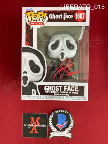 LIBERATO_015 - Ghost Face 1607 Ghost Face Funko Pop! Autographed By Liana Liberato