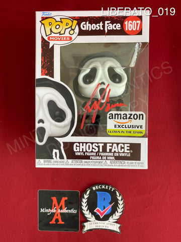 LIBERATO_019 - Ghost Face 1607 Ghost Face AMAZON Exclusive Funko Pop! Autographed By Liana Liberato