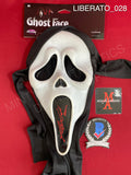 LIBERATO_028 - Ghost Face Fun World Mask Autographed By Liana Liberato