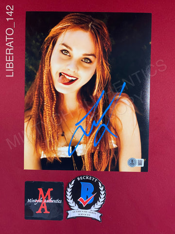 LIBERATO_142 - 8x10 Photo Autographed By Liana Liberato