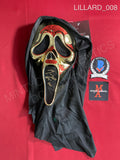 LILLARD_008 - Ghost Face Fun World Scream Mask Autographed By Matthew Lillard