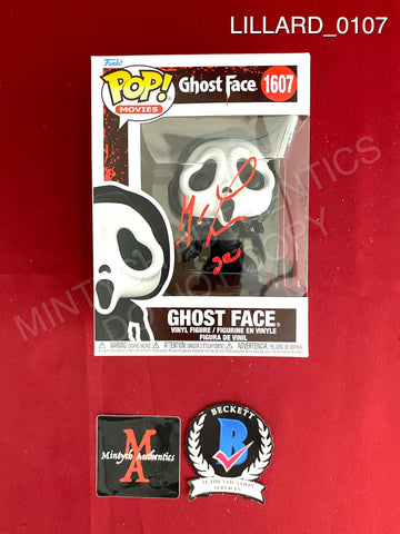 LILLARD_0107 - Ghost Face 1607 Funko Pop! Autographed By Matthew Lillard