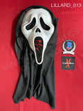 LILLARD_013 - Ghost Face Fun World Scream Mask Autographed By Matthew Lillard